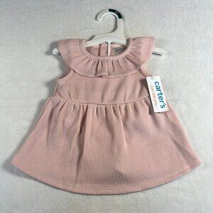 Carter’s Pink Baby Dress w Bloomers 0–3M NWT